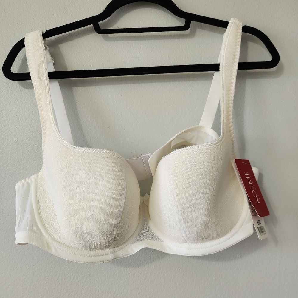 4 for $40 Sexy Balconette Bra ROSME Lace Lingerie Size 42C